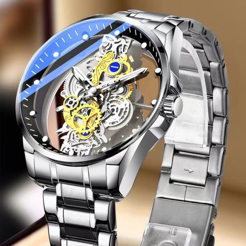 MONTRES MÉCANIQUES TRANSPARENTES